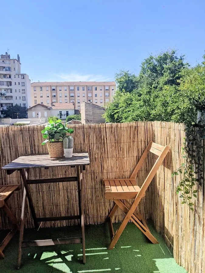 Homestay Lovely Bedroom In A Bright & Calm Apartment With Terrace Marseille